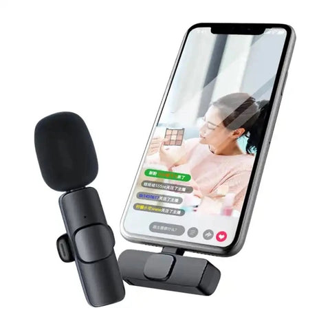 Portable Lapel Microphone Wired Clip On Microphone For Mobile Phone And Laptop Mini Lavalier Microphone